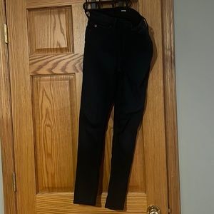 Hudson black skinny jeans